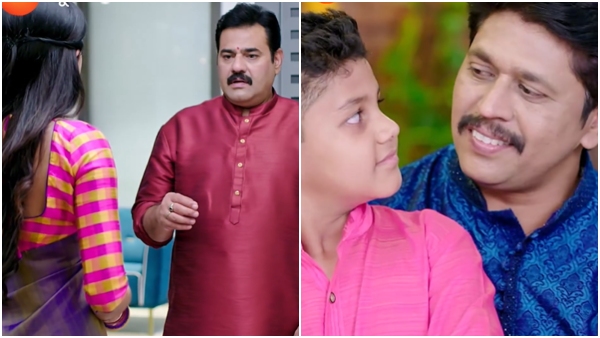 Amruthadhaare Serial, October 27th episode about Anand Gold Chain Theft 