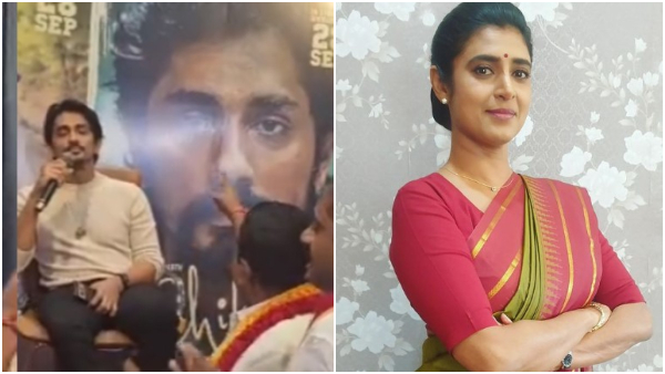 Tamil Actress kasturi reacts on Siddharths Event Disrupted Over Cauvery Row 
