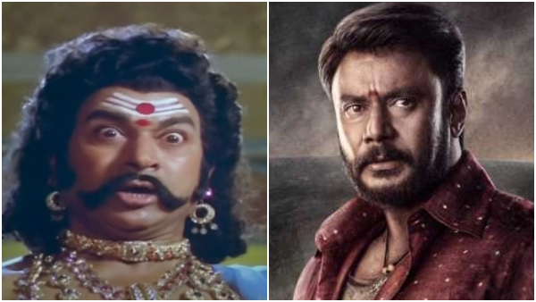 Dr. Rajukumars Bhakta Prahlada Dialogue Used For Darshans Kaatera