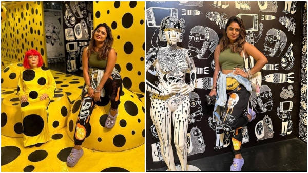 Nagini fame Kannada tv actress Deepika Das in Hong Kong met Jackie Chan Nagini fame Kannada tv actress Deepika Das in Hong Kong met Jackie Chan