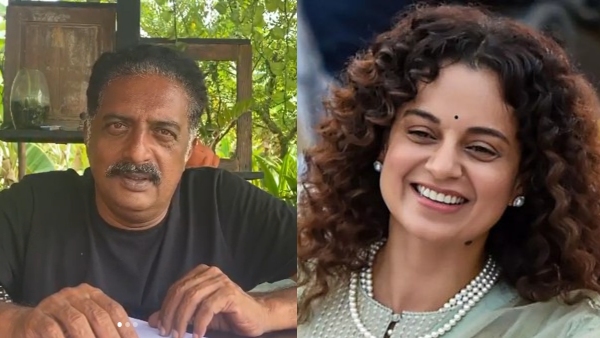 Actress Kangana Ranaut gets trolled by Actor Prakash Raj over Her film Tejas Actress Kangana Ranaut gets trolled by Actor Prakash Raj over Her film Tejas