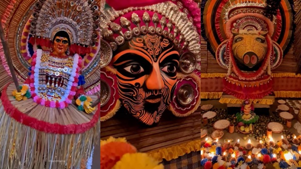  Kantara inspired Durga idols in Kolkatas Durga Puja celebrations