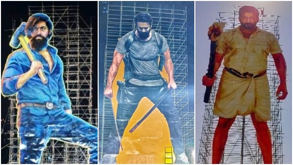 Salaar Prabhas now holds the record for having Indias largest cutout