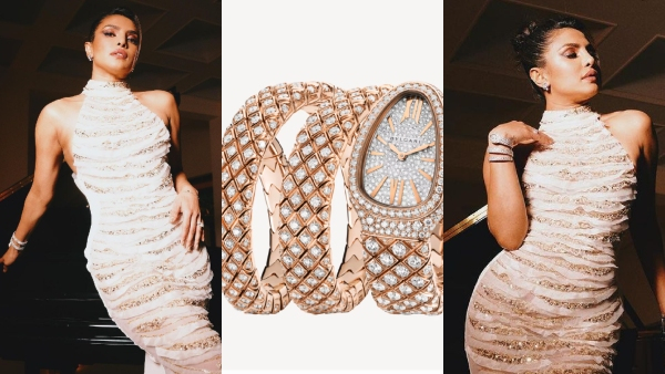 Actress Priyanka Chopra Wears rs 1.5 Crore Watch at MAMI Film Festival