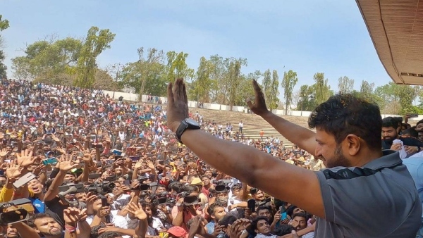 Actor Puneeth Rajkumar death anniversary: Family members pay tribute at appu smaraka 