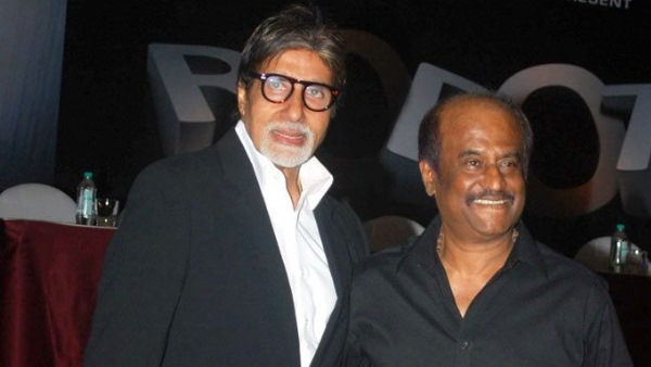 Superstar Rajinikanth drops pic with Amitabh Bachchan, calls him mentor