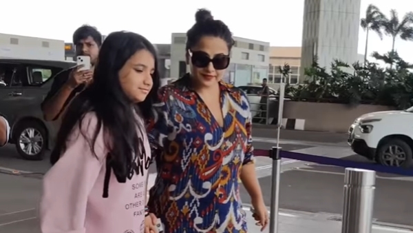 Actress Vidya Balan reaction on rumours of having a daughter after viral video