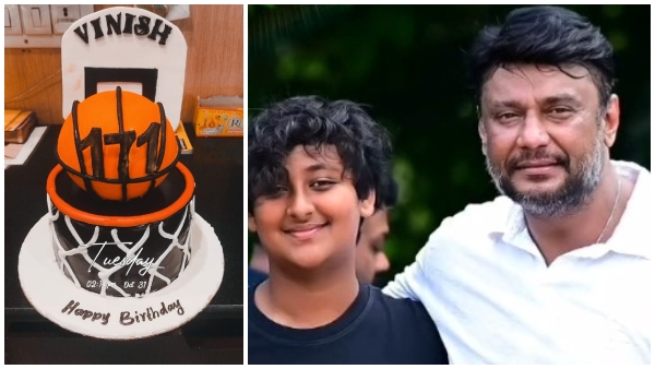 Vinish Darshan birthday: when challenging star confirms sons sandalwood entry Vinish Darshan birthday: when challenging star confirms sons sandalwood entry