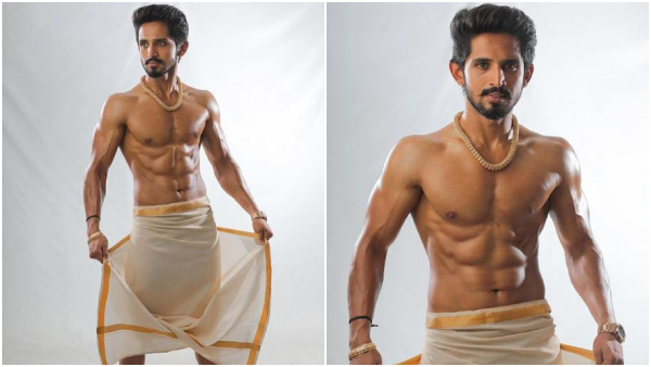 Dhanush Gowda did a different kind of photo shoot 
