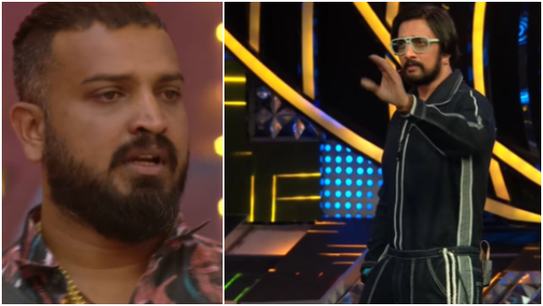 BBK 10 Sunday with Sudeepa episode Kichcha Cancel Elimination Varthu Santhu Upset