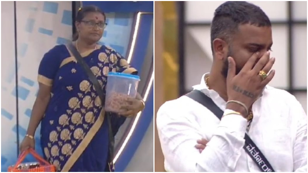 bbk-10-vartur-santhosh-mother-entry bbk-10-vartur-santhosh-mother-entry