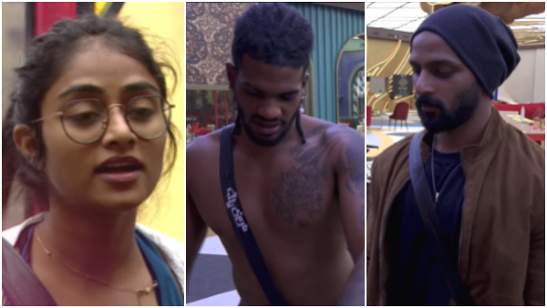 Bigg Boss Kannada Season 10 nitizens unhappy with Karthik talking behind Sangeetha Bigg Boss Kannada Season 10 nitizens unhappy with Karthik talking behind Sangeetha