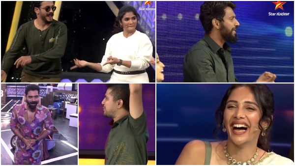 Bigg Boss Kannada 7 contestants Shine Shetty Deepika Das in Star Suvarna Jackpot Bigg Boss Kannada 7 contestants Shine Shetty Deepika Das in Star Suvarna Jackpot