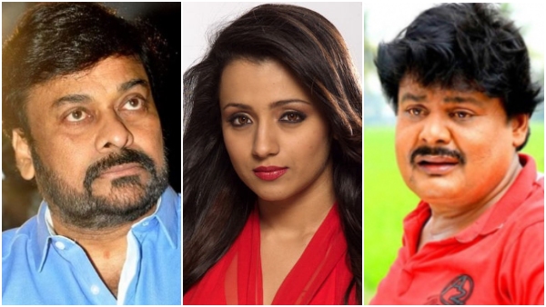 Amid Trisha - Mansoor Ali Khan row: Netizens troll chiranjeevi 