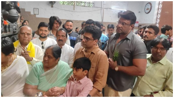 Devil: Darshan - Milana Prakashs 2nd film launched with pooja ceremony