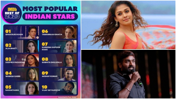 Imdb announced the 2023 top 10 famous Indian movie stars here is the list