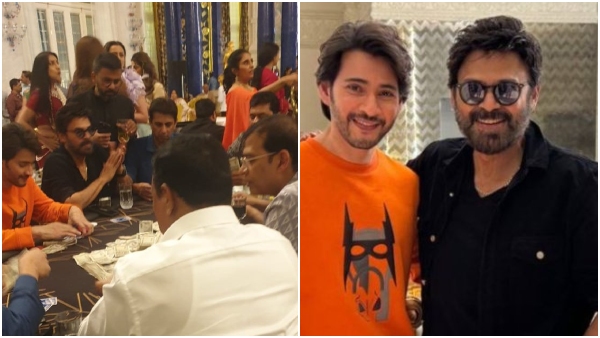 Mahesh Babu and Venkatesh attend Club House Opening Ceremony 