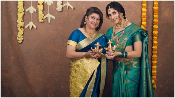 malashree-aradhana-deepavali-photoshoot