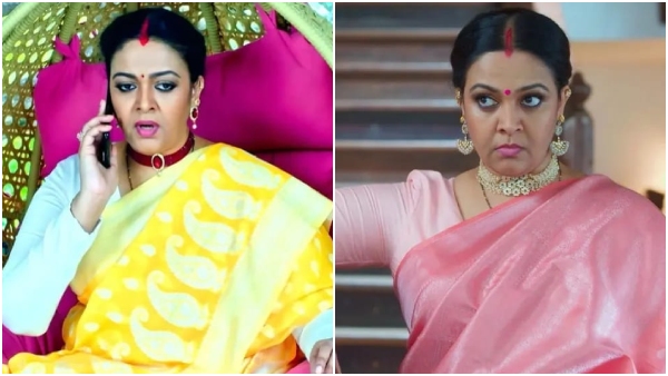 Bhargavi fame Pooja Lokesh shared his happiness about Seetharama serial completed 100 episodes