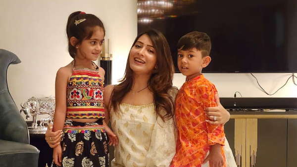 Sandalwood actress Radhika Pandit, Rachita Ram, Ragini Dwivedi celebrates deepavali