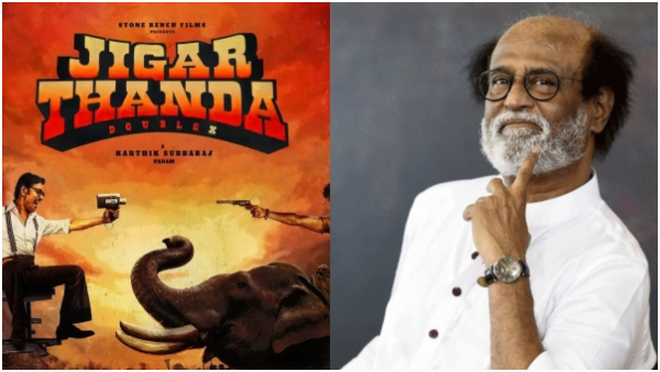 Superstar rajinikanth released a statement praising jigarthanda double x