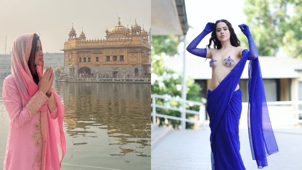 Uorfi Javed visits Golden Temple in Amritsar in pink salwar suit, fans reaction Uorfi Javed visits Golden Temple in Amritsar in pink salwar suit, fans reaction