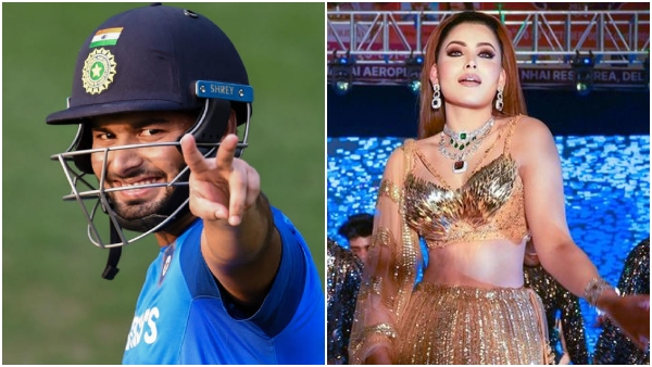 Urvashi Rautela Wicketkeeping video goes viral Rishabh Pant gets trolled