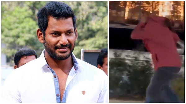 tamil actor Vishals video with a mystery woman in newyork goes viral