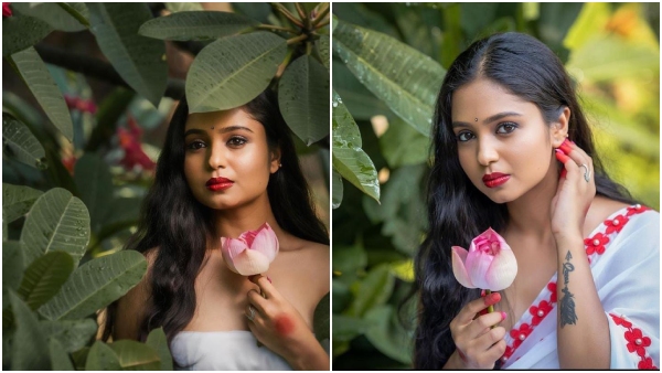 Amulya Bharadwaj of Saraswati fame from Dasa Purandara serial charms as village girl Pushpa