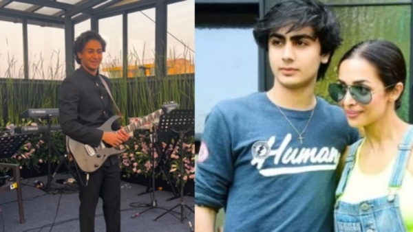 Arbaaz Khan and Sshura Khan marriage: Arhaan Khan Plays Guitar and Sings for Dad