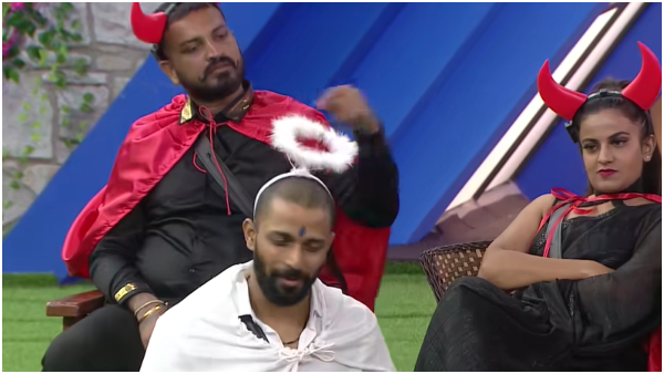 Bigg Boss Kannada Season 10 varthuru Santhosh says that Sangeetha is a real monster Bigg Boss Kannada Season 10 varthuru Santhosh says that Sangeetha is a real monster