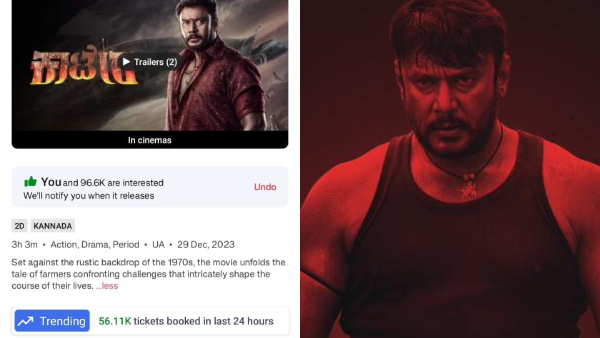 Darshan Starrer Kaatera Box office prediction day 1 report 