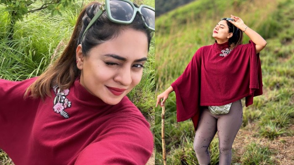 Kannada serial actress, former bigg boss contestant Deepika das in wayanad vacation
