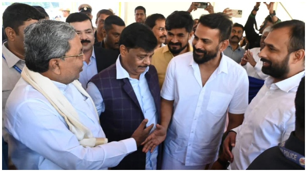 CM Siddaramaiah announces Actor Dhananjay as brand ambassador for LIDKAR CM Siddaramaiah announces Actor Dhananjay as brand ambassador for LIDKAR