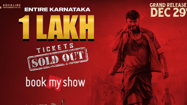 Darshan movie Kaatera one lakh ticket sold team released romantic song
