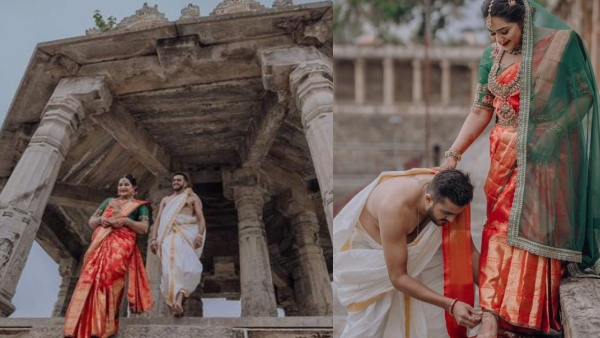 Majabharatha reality show fame Priyanka Kamath married her long-time boyfriend Majabharatha reality show fame Priyanka Kamath married her long-time boyfriend