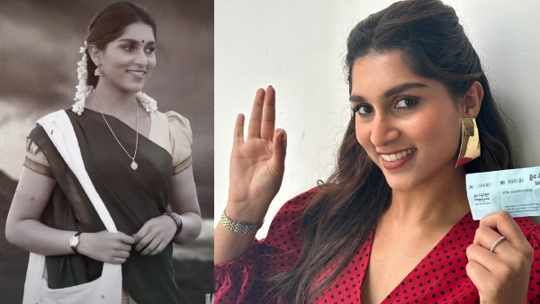 Malashree daughter Aradhana got her first movie kaatera ticket video viral