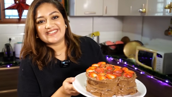 Merry Christmas: Actress Meghana Raj shares Strawberry Chocolate Cake recipe on Christmas