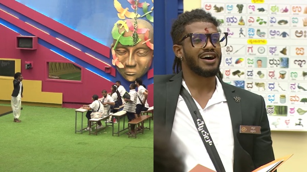 Bigg boss kannada season 10: Michael Ajay Became Kannada Teacher