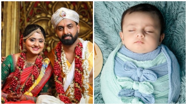 TV actress Radhika rao Shares First Pic, Reveals Babys Name 