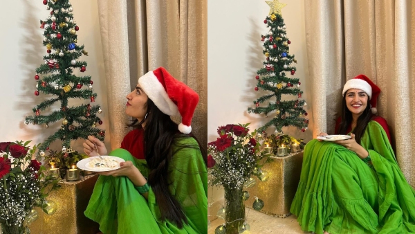 Kannada Actress Rukmini Vasanth Christmas Celebration Went viral, Fans upset Kannada Actress Rukmini Vasanth Christmas Celebration Went viral, Fans upset