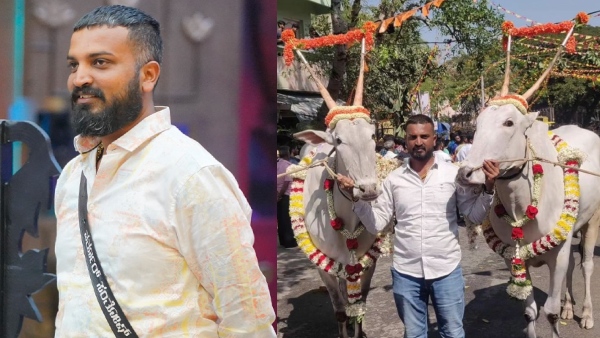 Bigg Boss Kannada Season 10: After Tiger Claw Pendant, Varthur Santhosh Is In Another Controversy Bigg Boss Kannada Season 10: After Tiger Claw Pendant, Varthur Santhosh Is In Another Controversy