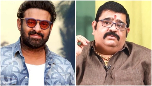 Telugu astrologer venu swamy sensational comments on Prabhas marriage telugu news Telugu astrologer venu swamy sensational comments on Prabhas marriage telugu news