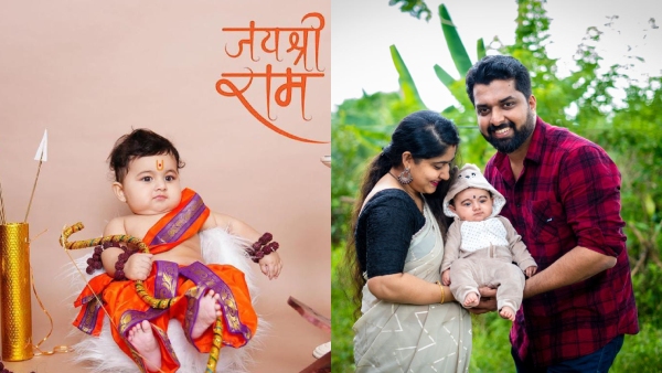 Tv actress Radhika Rao dressed up as Balarama for her sons photo shoot Tv actress Radhika Rao dressed up as Balarama for her sons photo shoot