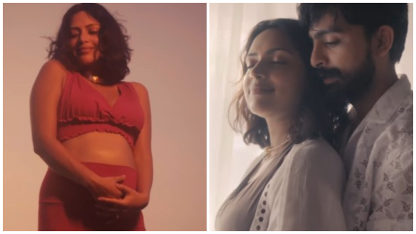 Amala paul shares pregnancy photoshoot, Dance video with husband Amala paul shares pregnancy photoshoot, Dance video with husband
