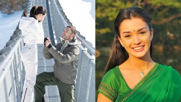 The Villain Actress Amy Jackson Engaged with Gossip Girl actor Ed Westwick 