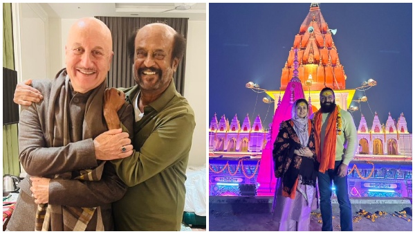 Ayodhya Ram Mandir Inauguration: Rajinikanth, Rishab Shetty and many celebs reached holy city 