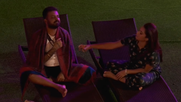 Bigg Boss Kannada 10 fire ignited between Varthur Santhosh and Tanisha