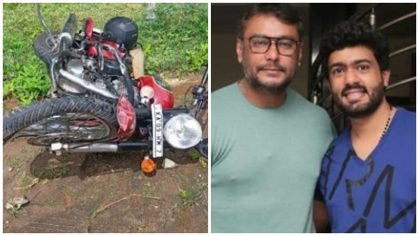 Kaatera actor Darshan supports Suraj/Dhruvan post accident 
