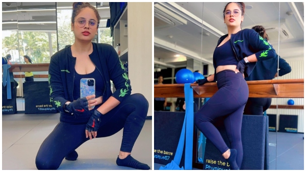 Nanda Loves Nanditha fame actress Swetha Stuns In hot Tight Dress